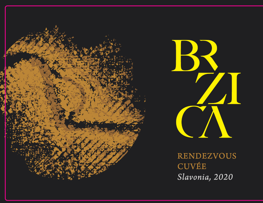 Brzica Cuvée Rendezvous bottle