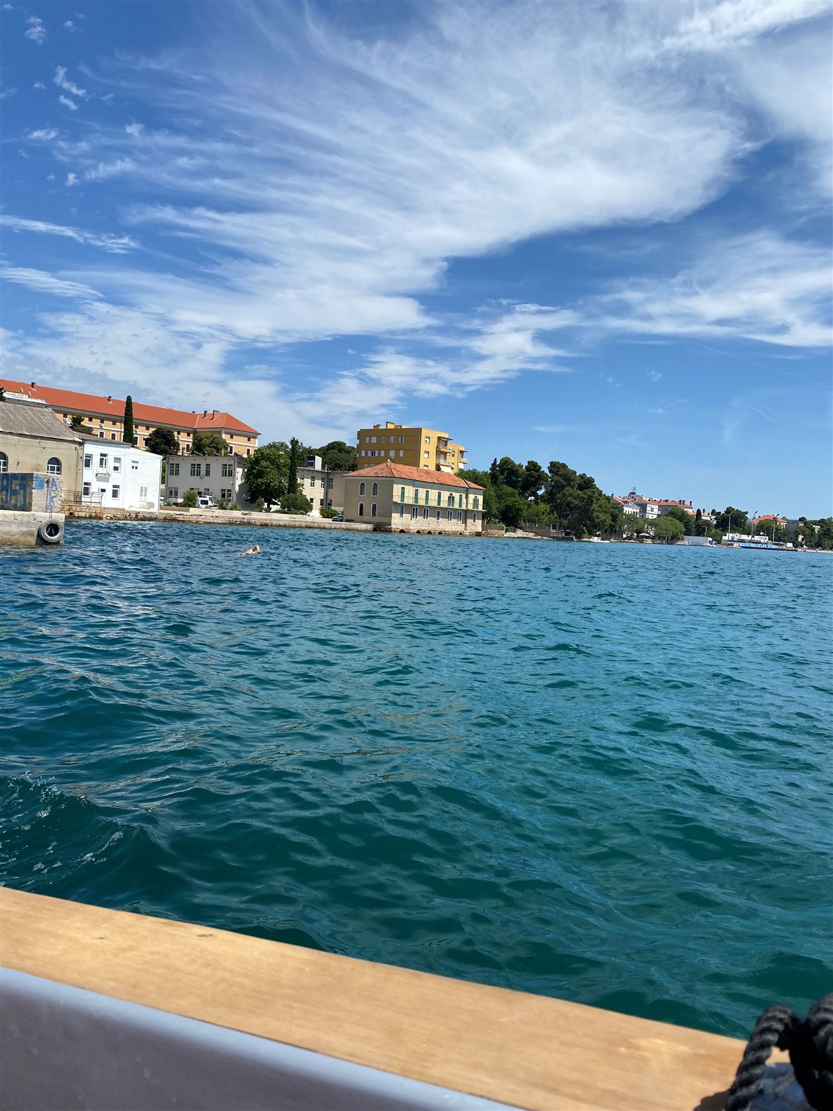 A coastal town in Croatia